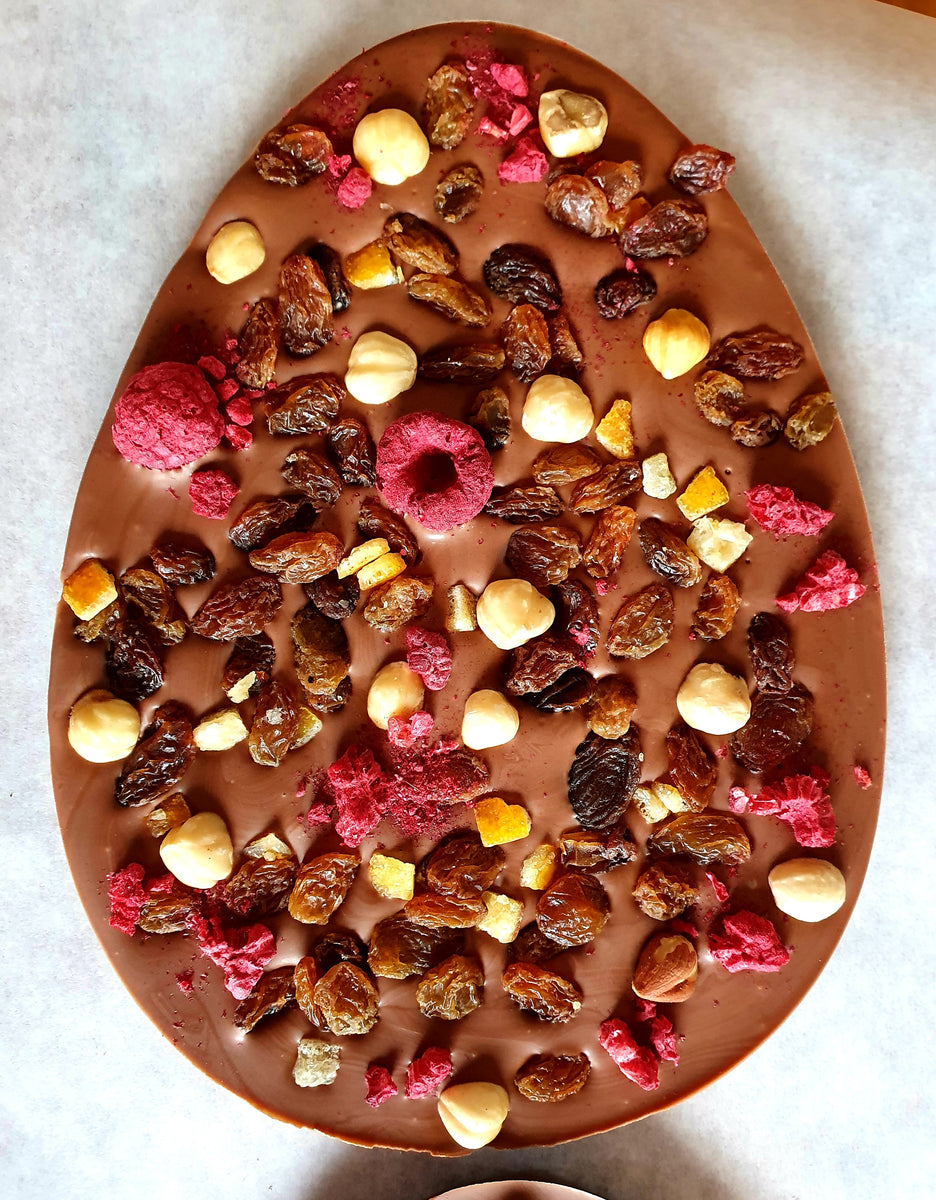 Fruit and nut egg Chocolicious Shrewsbury