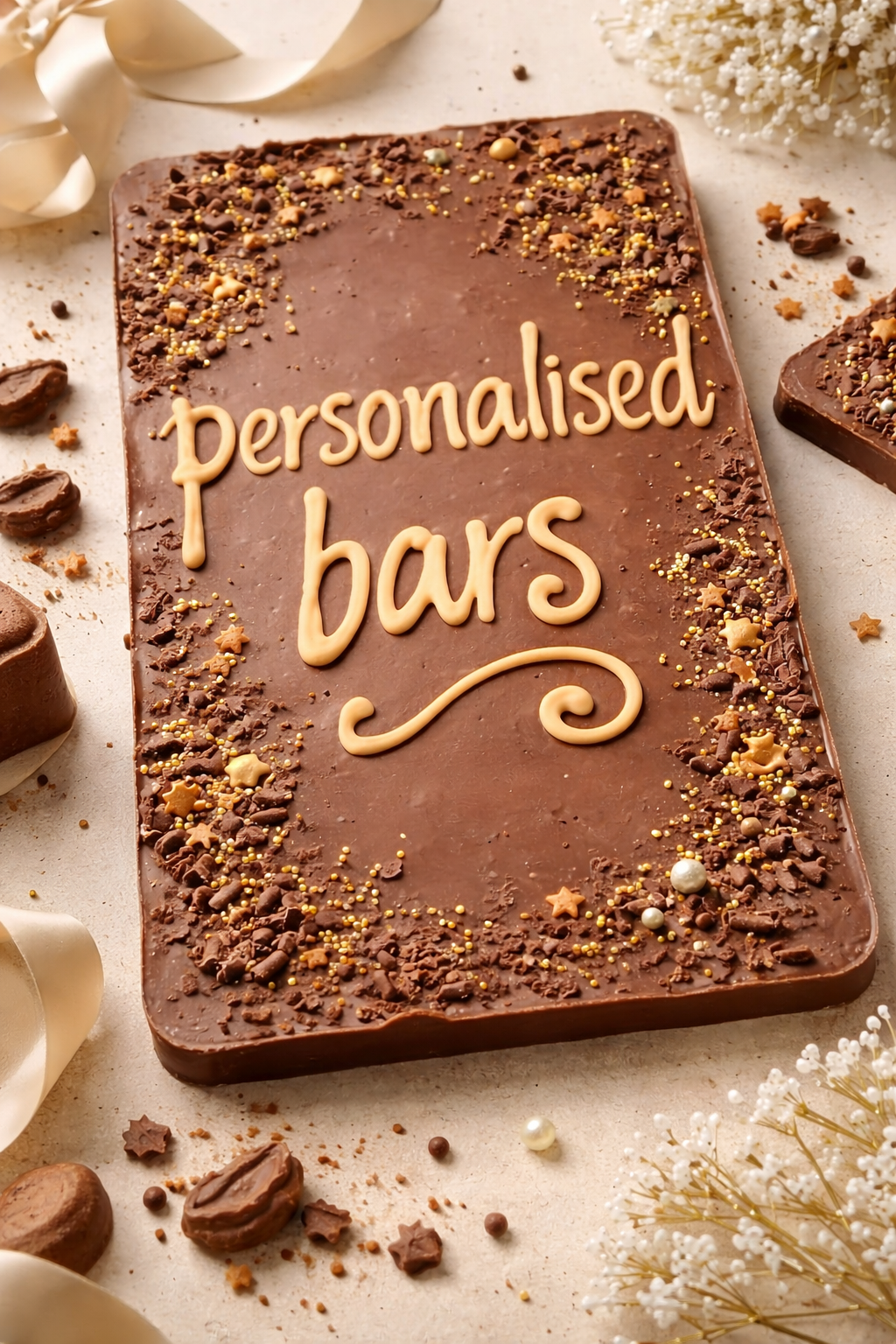 Personalised chocolate bars