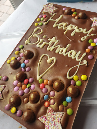 Extra large birthday bar