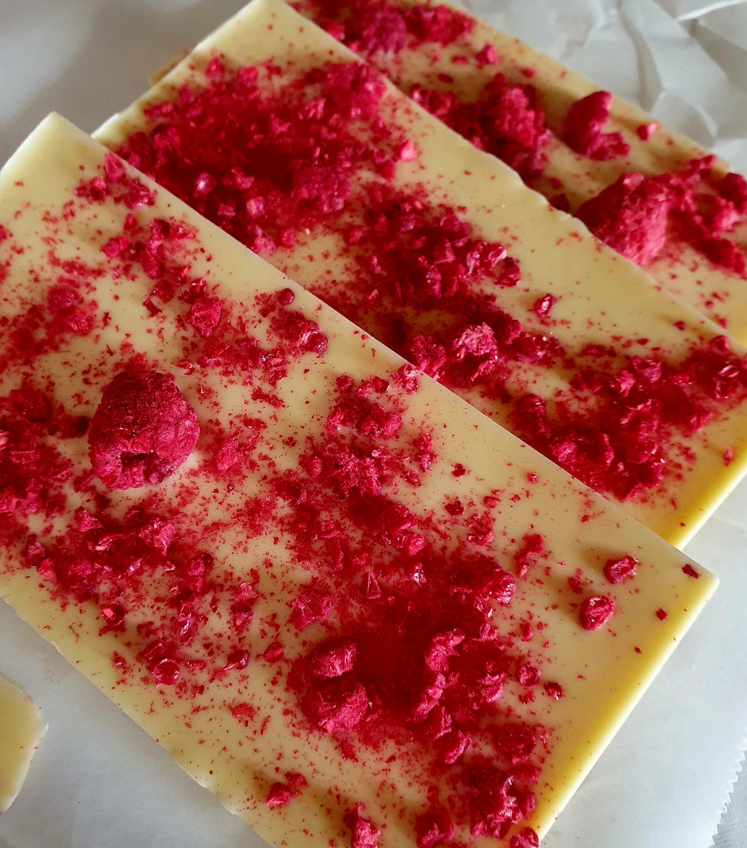 White raspberry bar