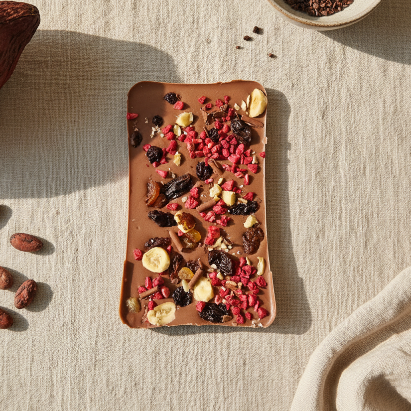 Milk Fruit and Nut bar