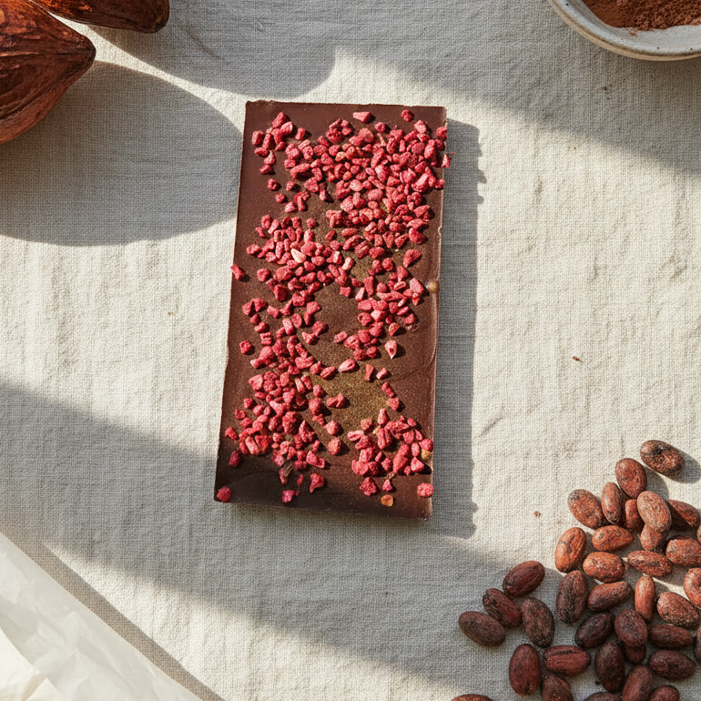 Dark raspberry bar