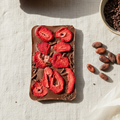 Milk strawberry bar