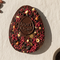 Dark fruit and nut egg
