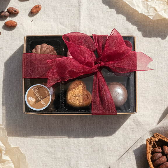 Gift box of 6 chocolates