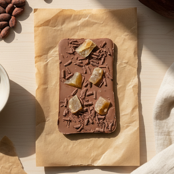 Milk ginger bar