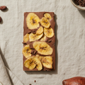 Milk banana chips bar