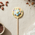 White flower lolly