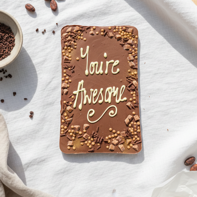 Personalised Message Chocolate Bar