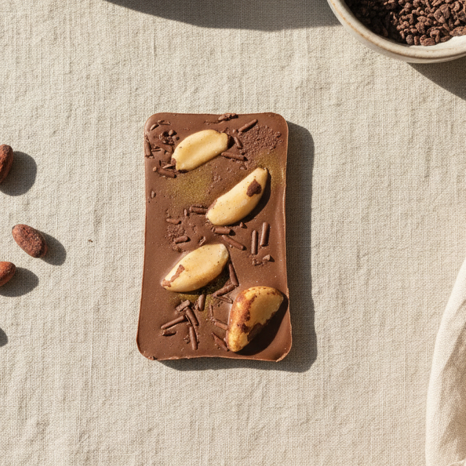Milk brazil nut bar