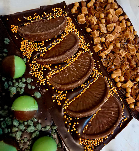 Loaded bar....Dark chocolate  orange