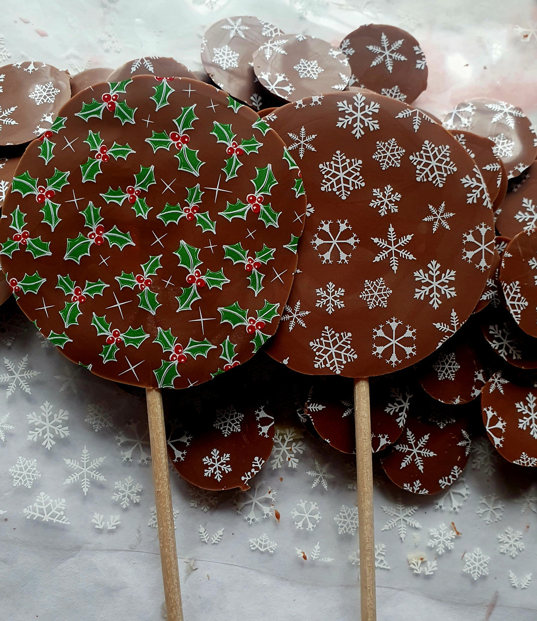 Snowflake lolly