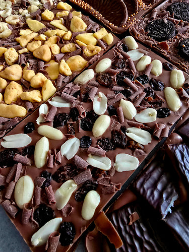 Loaded bar.....Milk peanuts and raisins