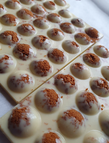 White Biscoff bar