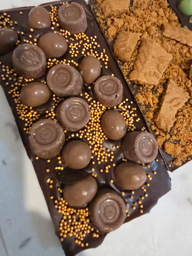 Loaded bar....Dark maltesers and rolos