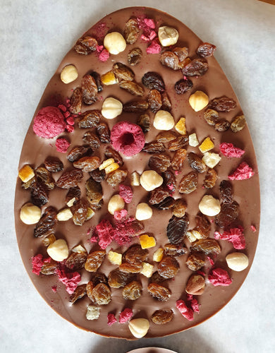 Vegan fruit and Nut egg