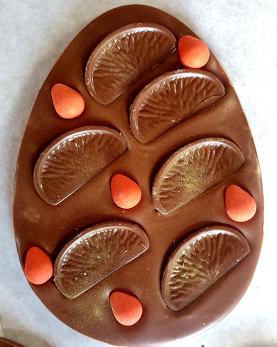 Choc orange egg