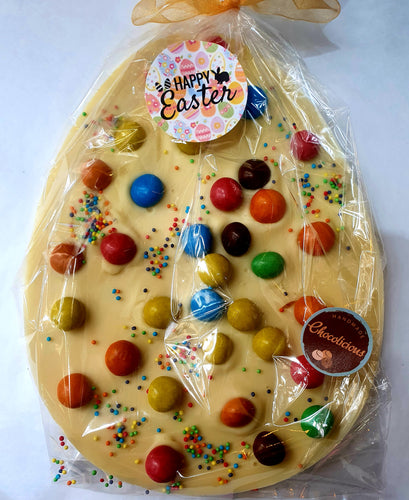 White M&Ms egg