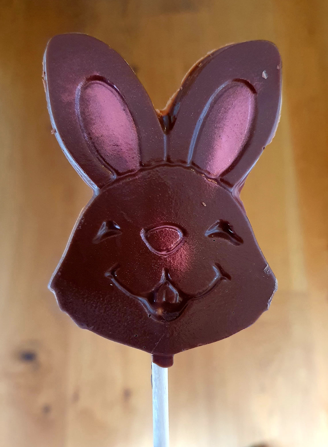 Vegan bunny face lolly