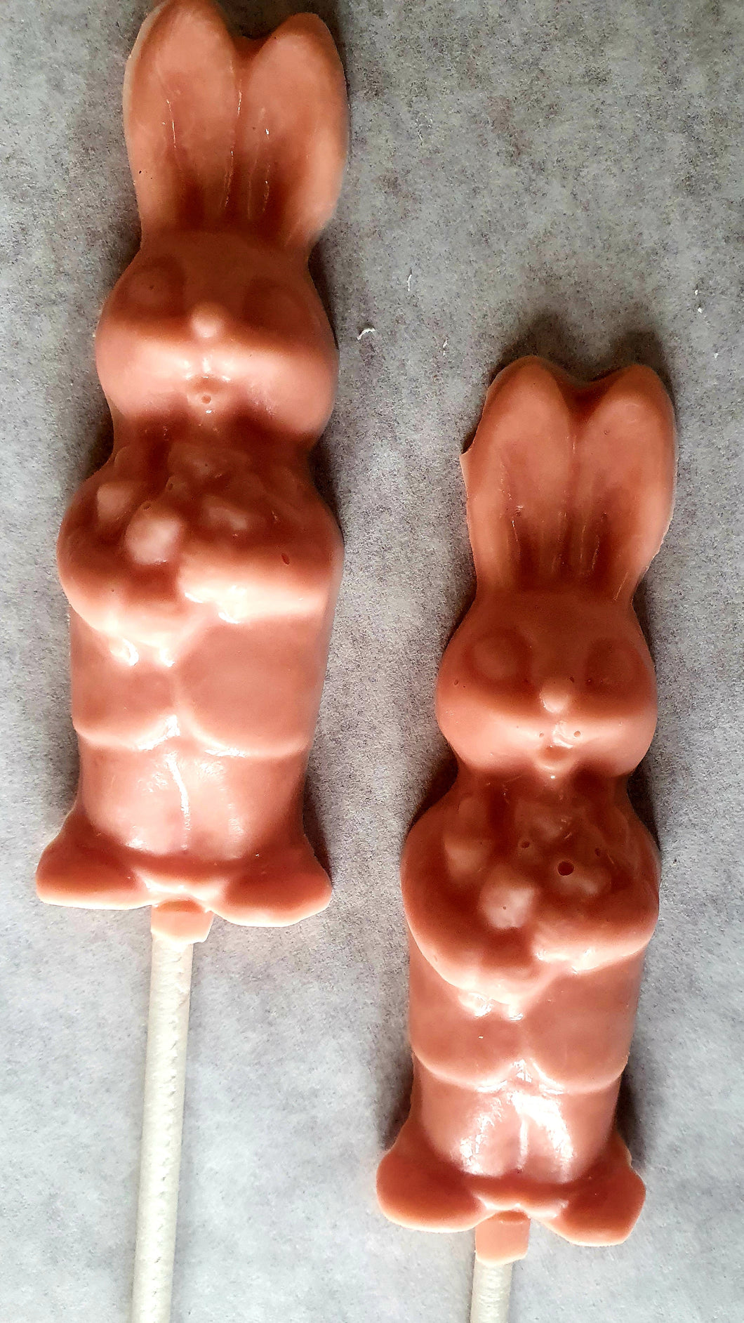 Pink bunny lolly