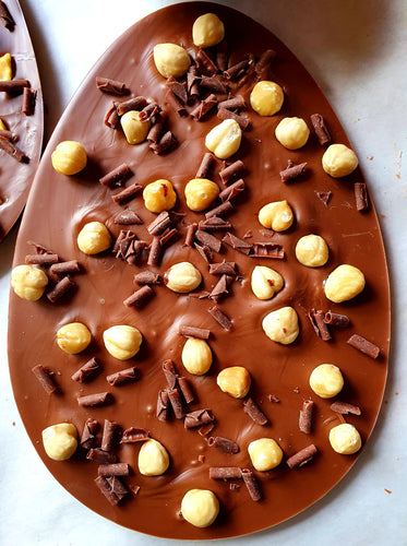 Milk hazelnut egg