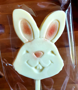 White bunny lolly