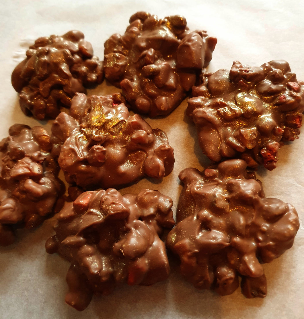 Fruit and nut clusters