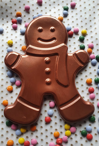 Milk gingerbread man