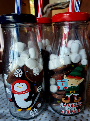 Hot choc bottle